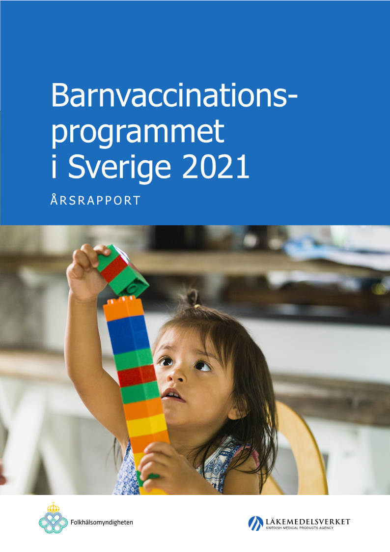 Barnvaccinationsprogrammet i Sverige 2021 – Årsrapport