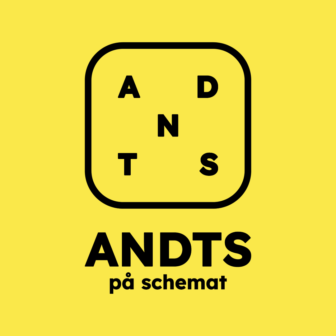 Logotyp för ANDTS på schemat