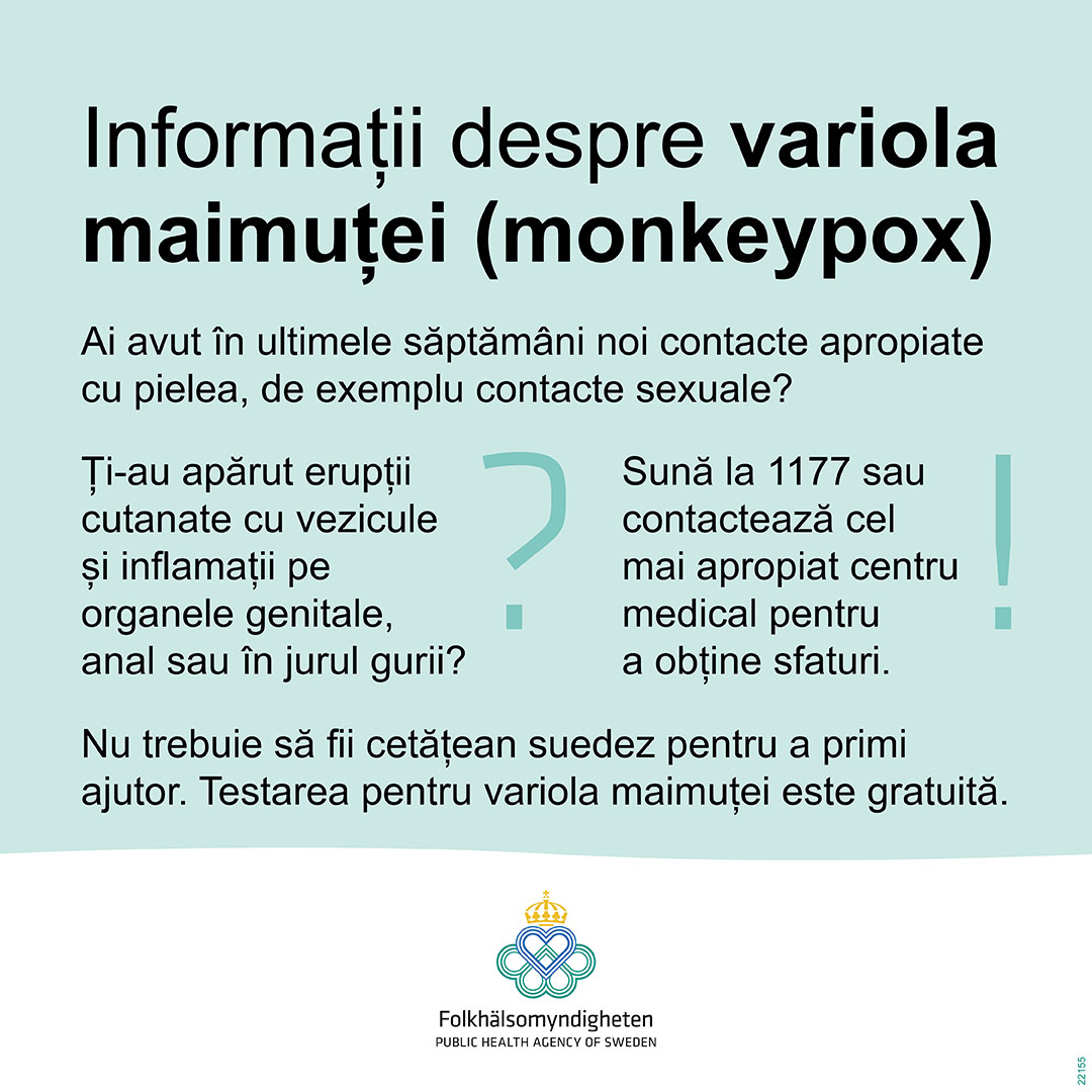 Information på rumänska.