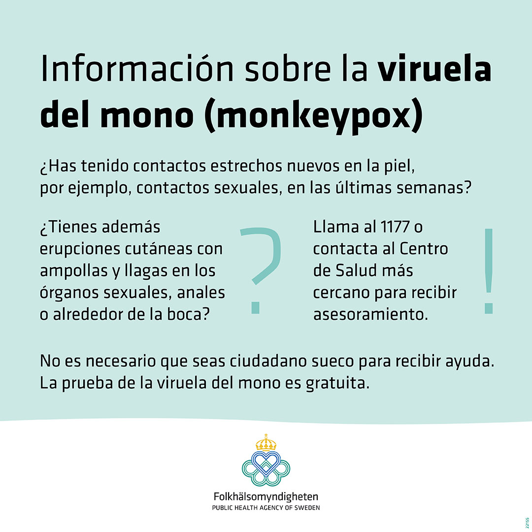 Information på spanska.