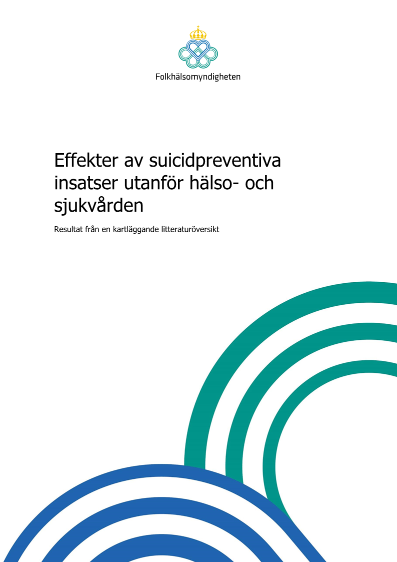 Effekter av suicidpreventiva insatser utanför hälso och sjukvården