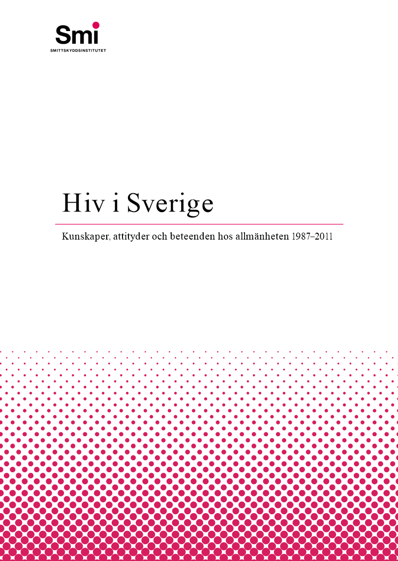Hiv i Sverige – Kunskaper, attityder och beteenden hos allmänheten 1987–2011
