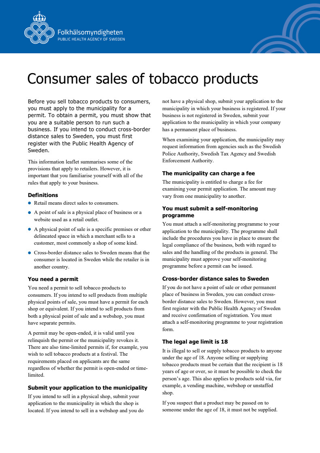 what do you need to sell tobacco Tobacco Free Pharmacies  Counter Tobacco Hundreds of unlicensed Cleveland tobacco