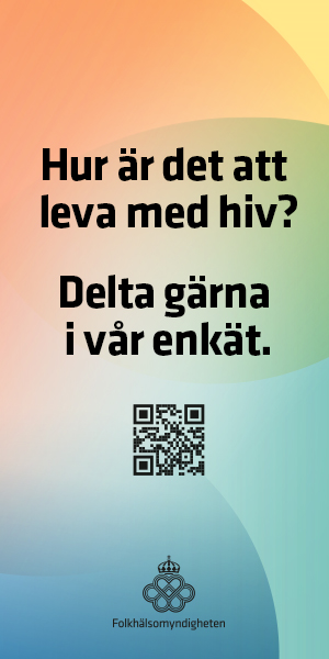 Hur är dte att leva med hiv? Delta gärna i vår enkät. Studieannons. Banner.