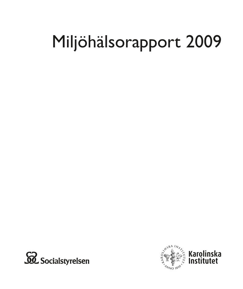 Miljöhälsorapport 2009