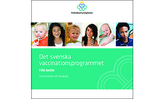 Omslag till Det svenska vaccinationsprogrammet för barn