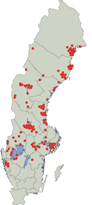 Figur. Spridning av harpestfall