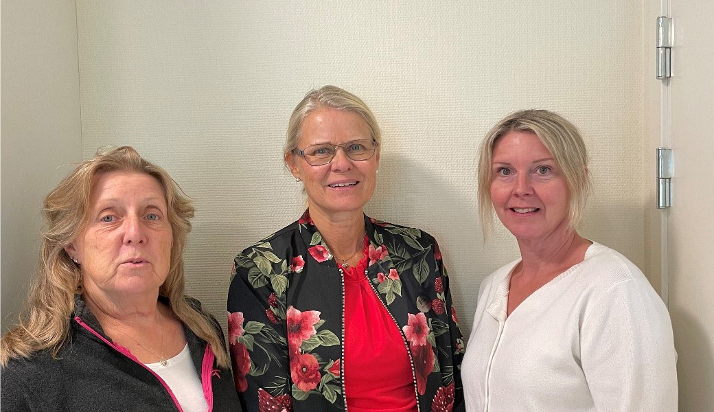 En grupp kvinnor.