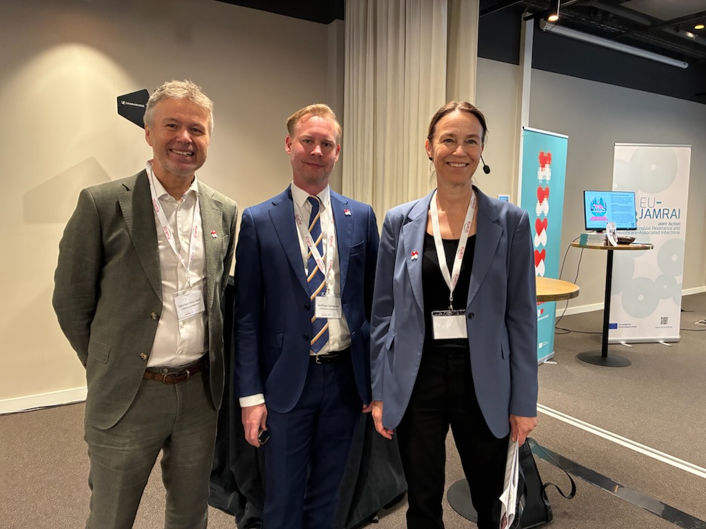 Stephan Stenmark, Andreas Sandgren och Olivia Wigzell.