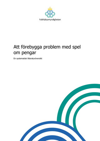 Att förebygga problem med spel om pengar