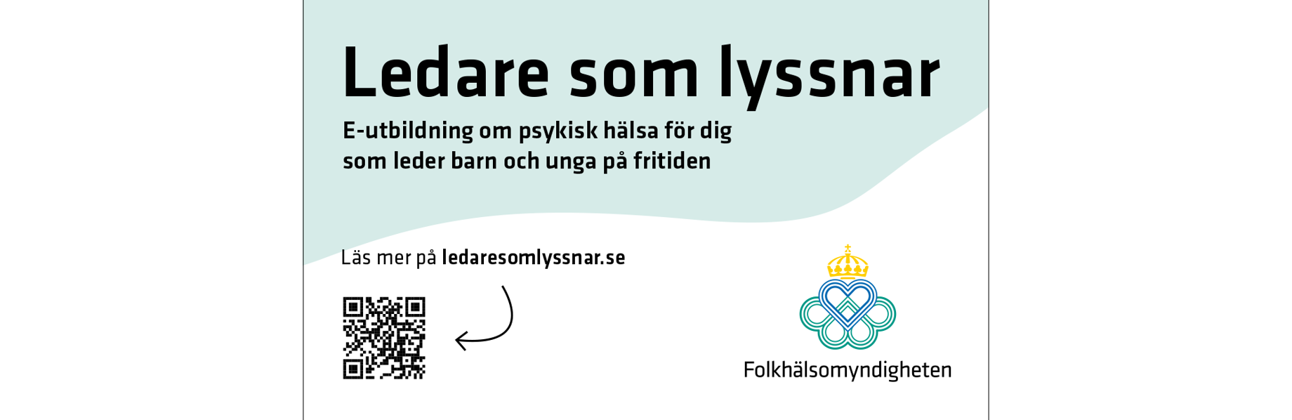 Bild på visitkort för Ledare som lyssnar