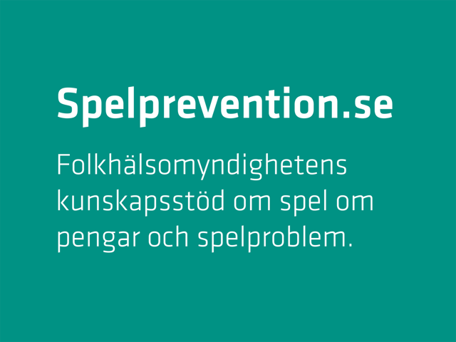 Spelprevention.se Folkhälsomyndighetens kunskapsstöd om spel om pengar och spelproblem